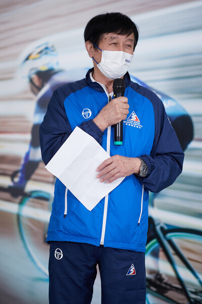 <p>Mr Shen Jinkang BBS MH, Head Cycling Coach of the HKSI</p>
